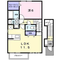 プリムローズＣの物件間取画像